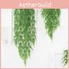 Plastic Faux Grass Wall Hanging Large 122cm For Natureinspired Home And Office Decor