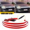 Bandă LED pentru capotă mașină, 1.8m, lumini de zi, lampă flexibilă impermeabilă, decorațiuni