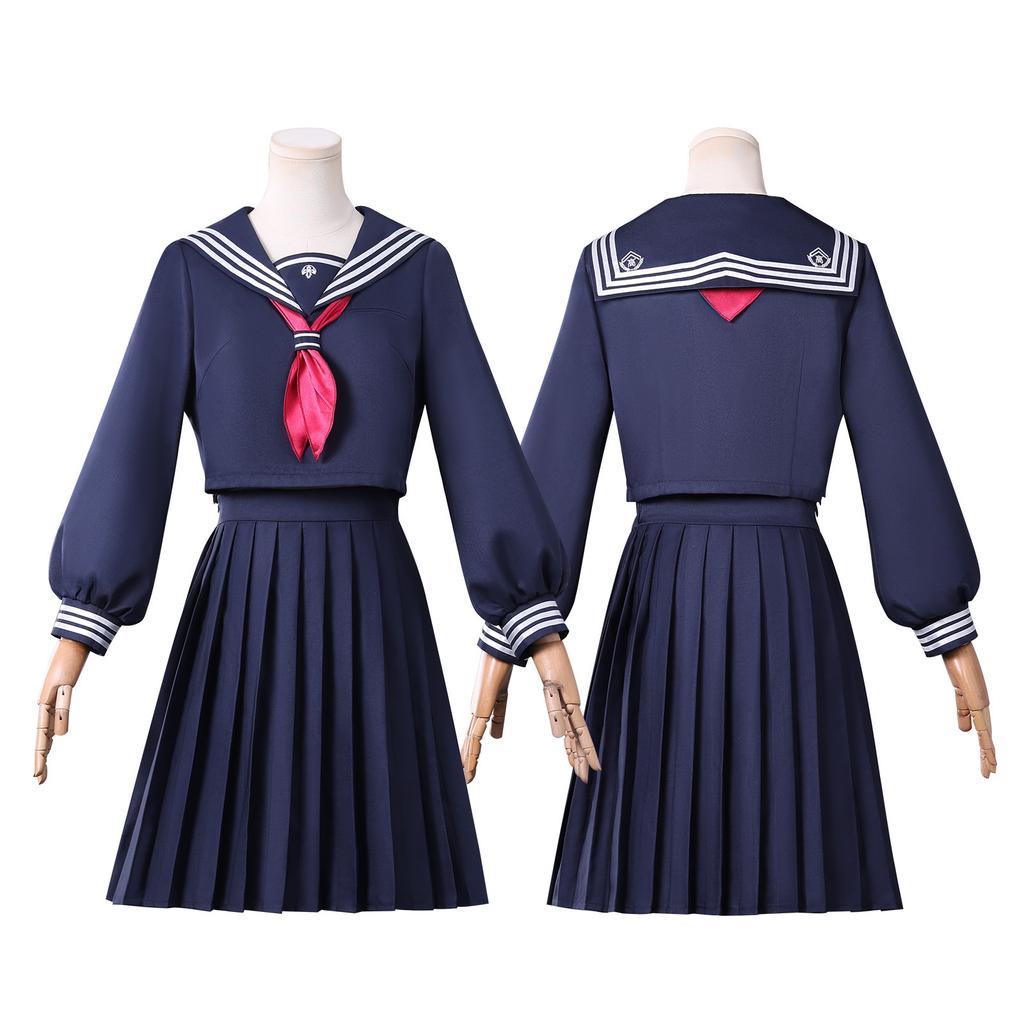 New Silent Hill F Cos Suit Deep Water Chick Sailor Suit JK Skirt Cosplay Two-dimensional Role Costume
