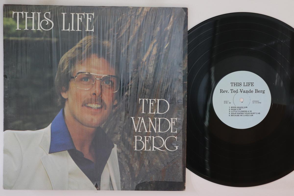 

LP Record TED VANDE BERG This Life 810596 NOT ON LABEL US SoulFunk Used