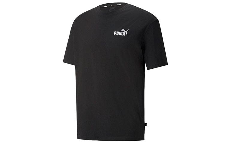 PUMA Set-in Sleeve T-Shirt Men s Black 849529-01 L