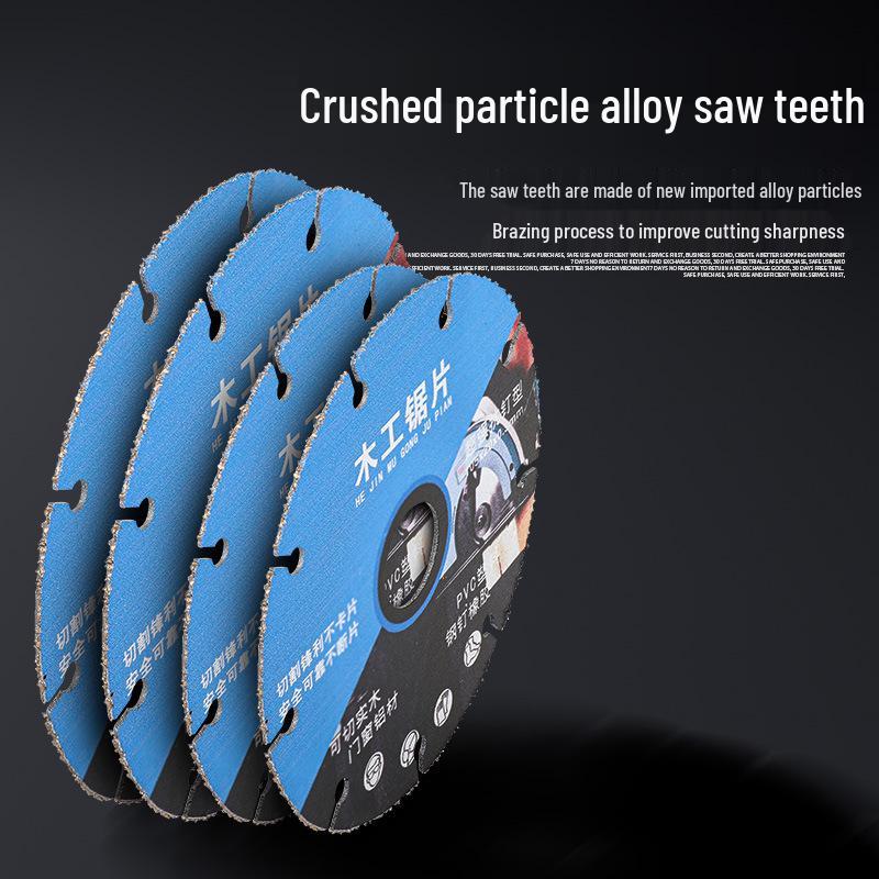 Professional Grade Electric Saw Blade for Wood, Aluminum, and PVC