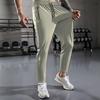 Oddychające Spodnie Dresowe Męskie Plus Size Casualowe dla Mężczyzn Spodnie do Treningu Szybkoschnące Proste Elastyczny Pas Koreański Klasyczny Sportowe