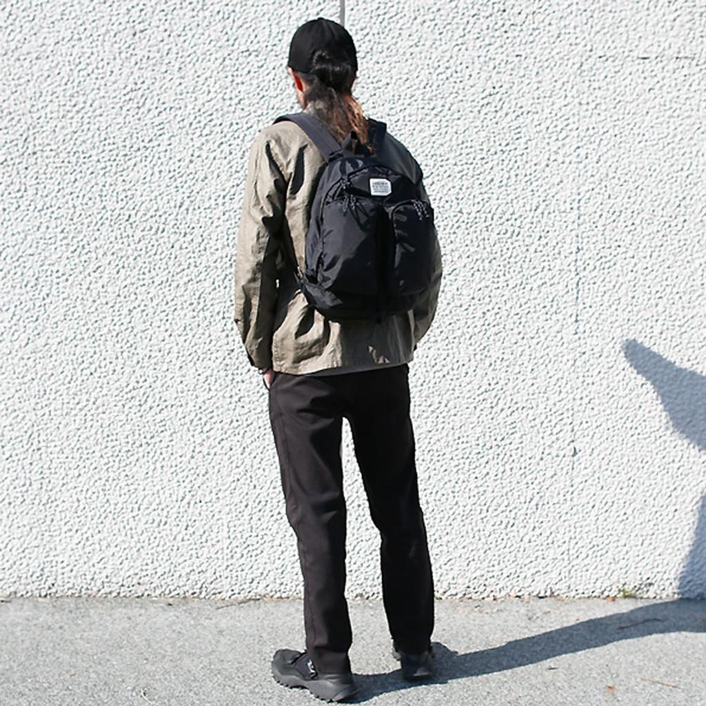 Sac à dos Fredrick Packers 420D Twins, Nylon Packcloth, Unisexe, Noir