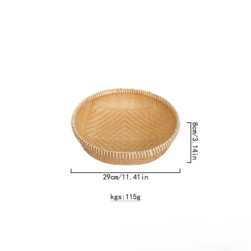 

Bamboo Woven Fruit Storage Basket