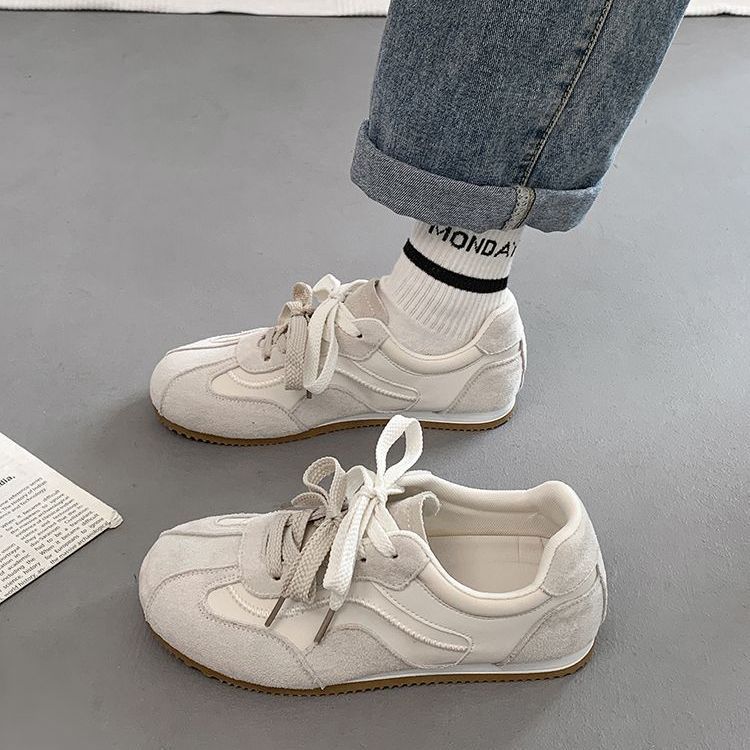 Retro flat-bottomed German training shoes women's spring and summer 2025 new casual breathable Forrest Gump shoes versatile casual single shoes women'