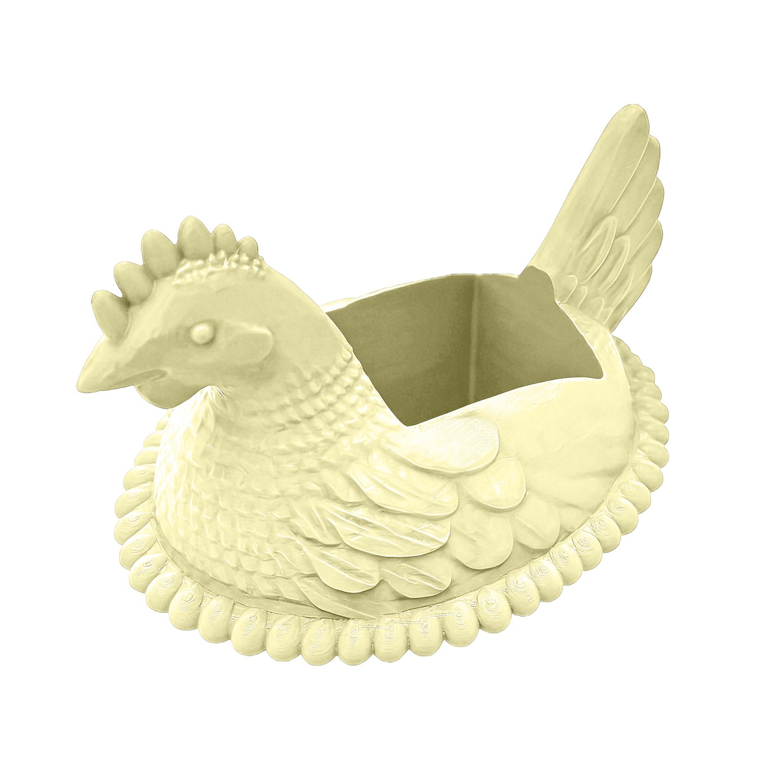 

Chicken-shaped Soap Dish - A Rustic Bathroom Accessory Suitable For Holding Soap, Also Usable In The Kitchen And Sink. One Size жовтий