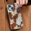 Retro Rust Design Phone Case for Apple iPhone 17 Pro Max Air 11 16 14 15 Plus XS XR 13 16e 12 Soft Cover Capa
