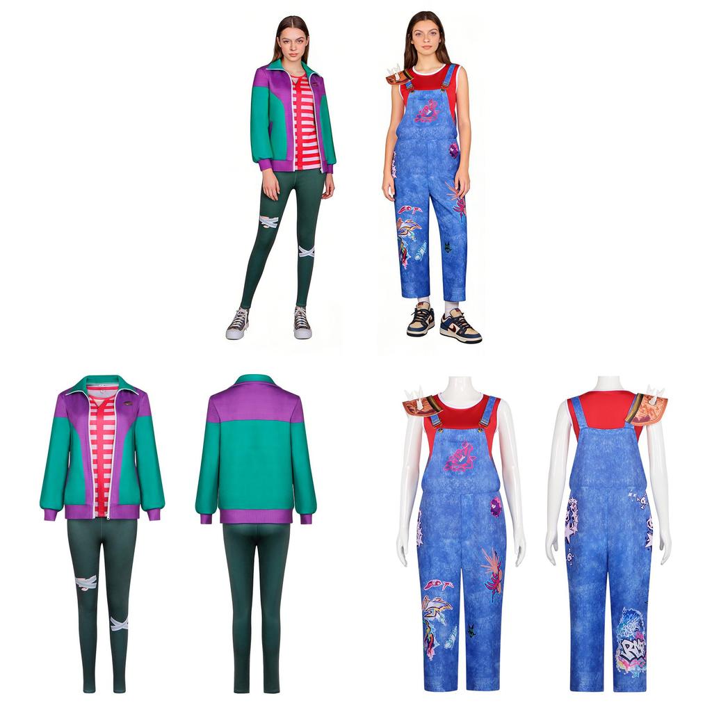 Forgotten Island Jo Raissa Cosplay Costume For Women With Uniform Wool Fabric For Anime Role Play