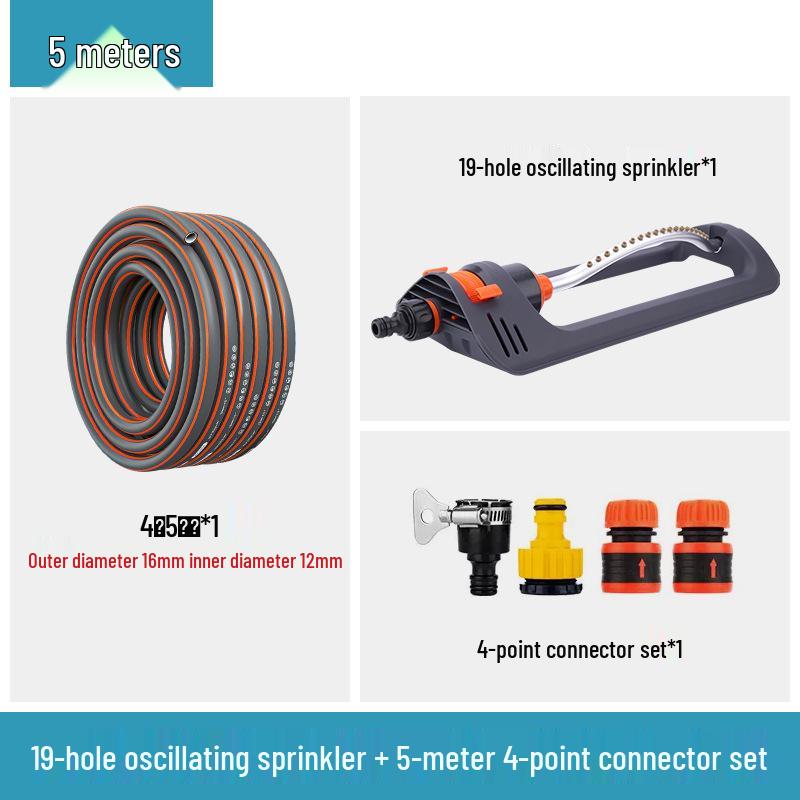 Automatic Adjustable Swinging Garden Sprinkler for Lawn & Roof Cooling