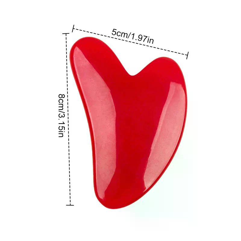 Resin Gousha Stone For The Face Roller Gouache Scraper Gousha Stone Face Roller Gua Sha Tool Face Roller Massager