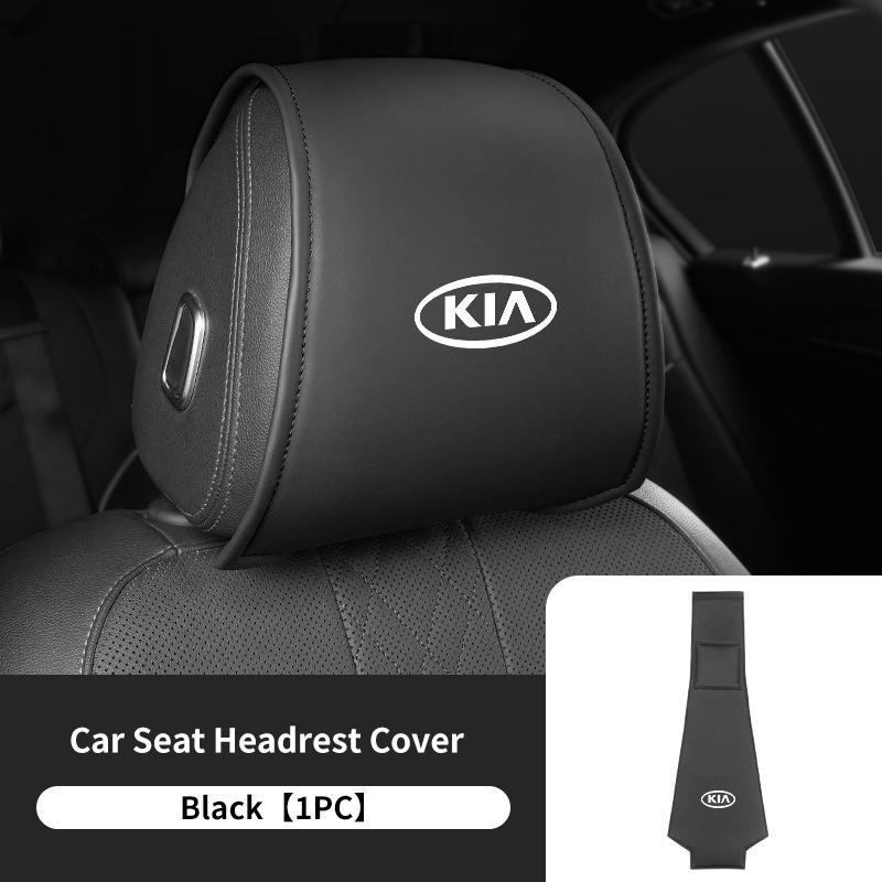 Auto Styling Kopfstützenhülle Schmutzabweisend Staubdicht Schutzabdeckung für KIA Stinger Optima Cerato Soul Venga Forte Spectra Sedona