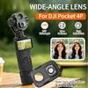 For DJI Osmo Pocket 4P Wide-Angle Lens It Can Expand The FOV To 110°,For DJI Pocket 4pro Magnifying Lens 110 ° Wide-angle Lens