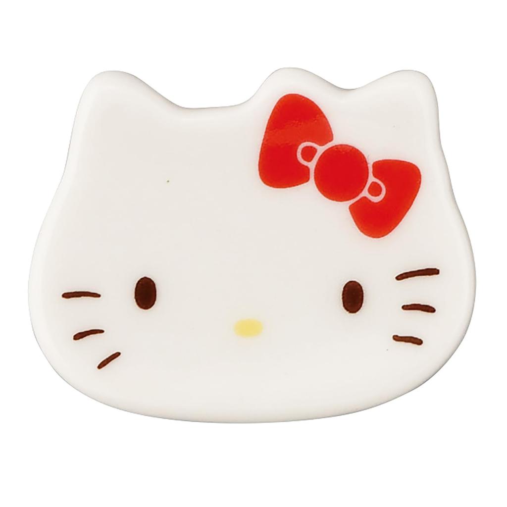 Sanrio Characters Hello Kitty with Chopstick Rest Japanese Kitty Made In Day (SANRIO) Chopsticks, 22.5cm Long, Set, Approx. 4x2cm, Tableware,