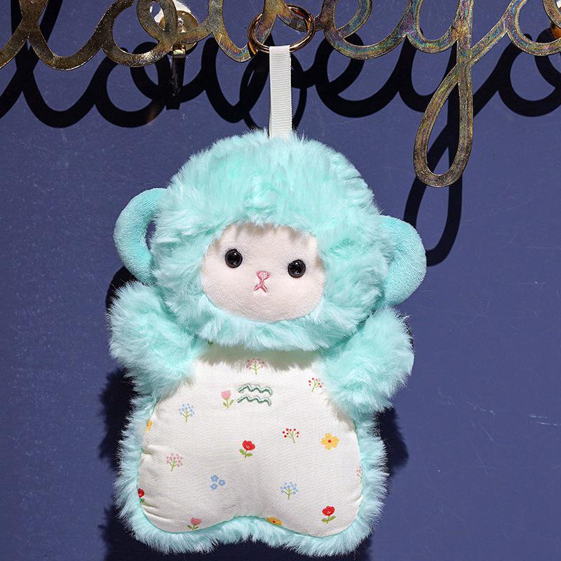 Zodiac Plush Toy: Cute Sheep & Rabbit Bean Bag for Girls' Birthdays