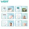 VGR V-733 6-in-1 Multi Functional Hair Trimming Set Home Shaver Ear and Nose Hair Full Body Private Area Hair Removal Machine IPX7 Waterproof Set