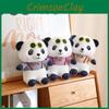 Adorable Panda Plush Toy Cute Panda Doll With Soft Pp Cotton Filling For Kids