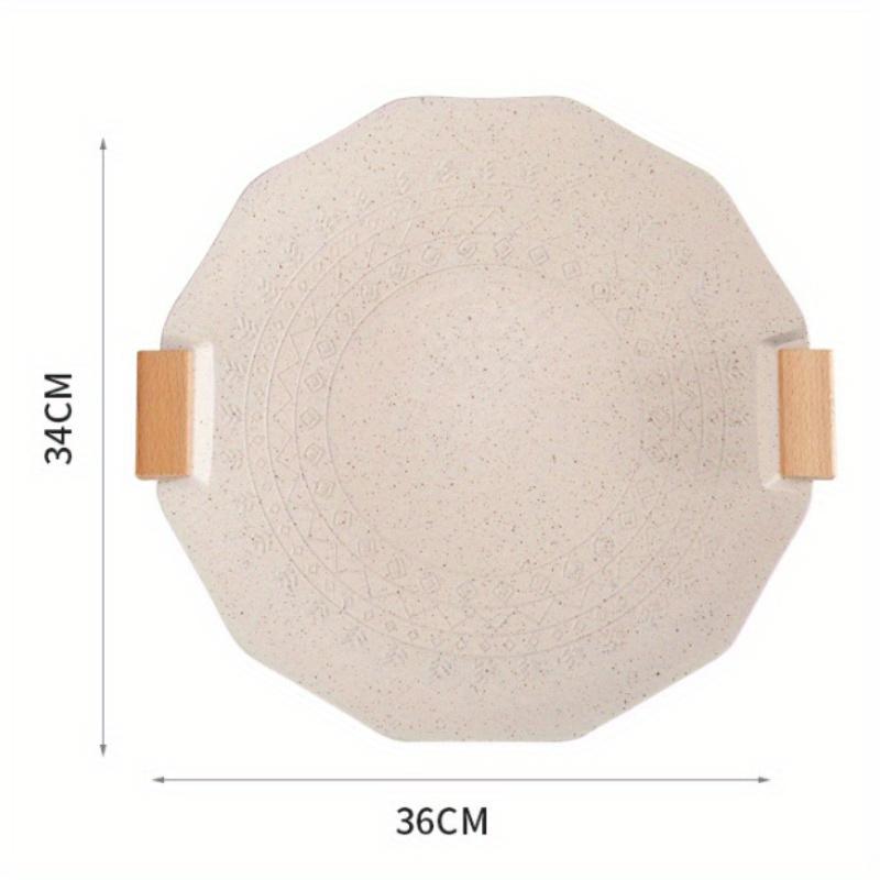 Non Stick Barbecue Pan Electromagnetic Stove Gas Stove Dual Purpose Barbecue Pan Outdoor Camping Card Stove Barbecue Smokeless