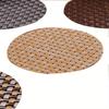 1PC PVC tkane podstawki do kubków restauracyjnych podkładka izolacyjna izolacja cieplna wody antypoślizgowa mata stołowa