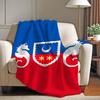 Nation flag M Mayotte flag Blanket For Sofa Office Bed Plane Travel Sleep Read Relax Camping Soft And Warm