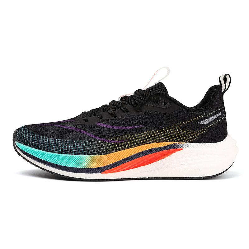 Feiying PB30 Full Palm Carbon Plate Spring Mesh Running Shoes Ultra-light Shock-absorbing Sports Shoes Marathon Special Long-distance Running Shoes