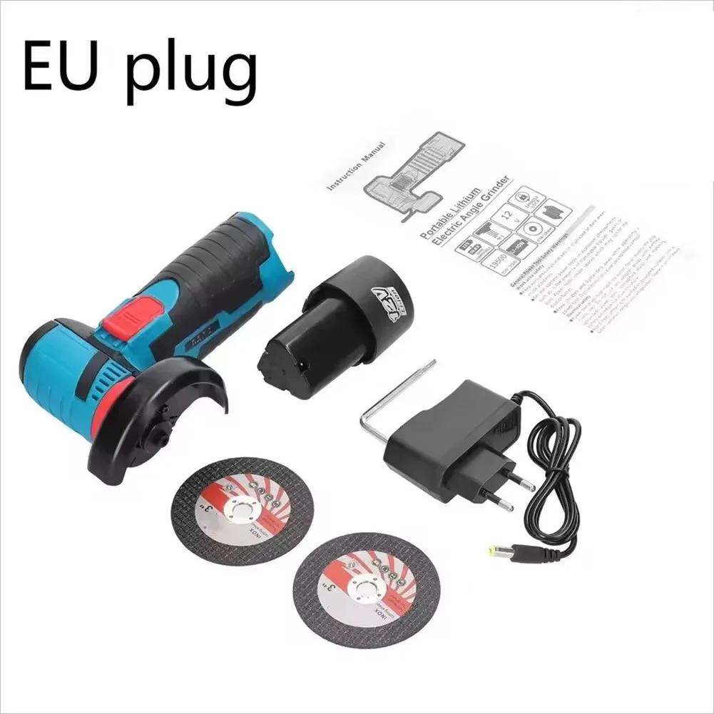 1 Set Of 12V Brushless Angle Grinders, Polishers, And Electric Grinding Tools For Metal, Marble, Glass, And Ceramics.