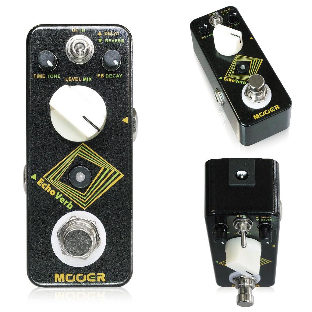 Mooer EchoVerb Delay Reverb Guitar Effector