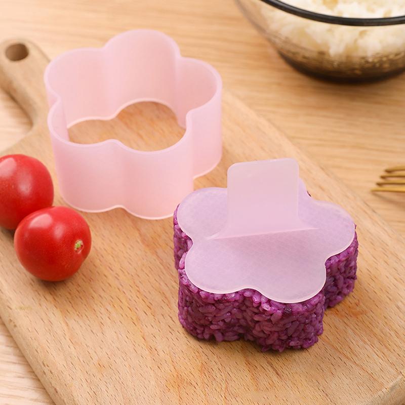 Diy Sushi Mold Onigiri Rice Ball Food Press Triangular Sushi Maker Mold Japanese Home Kitchen Bento Accessories Tools
