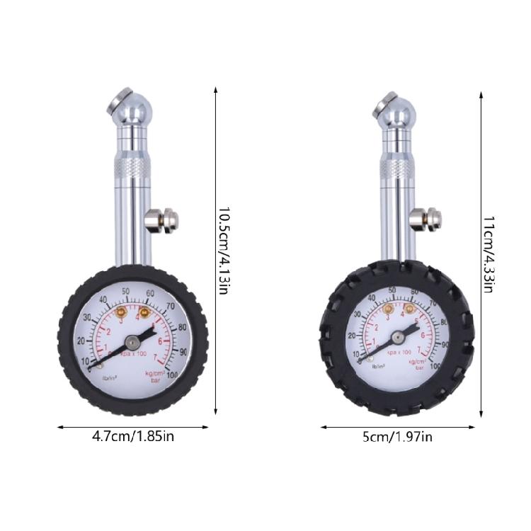 Tire Pressure Gauge Car Tyre Pressure Checker with Housing Air Pressure Gauge