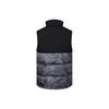 adidas Tiedye Down Vest High Collar Padded Winter Men Vest Black Grey GE9985