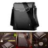 Classic Business Leather Man Bag With Soft Pu Leather And Adjustable Straps