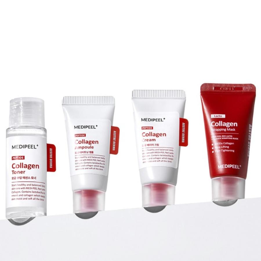 MEDI-PEEL Red Lacto Collagen Skin Care Trial Kit