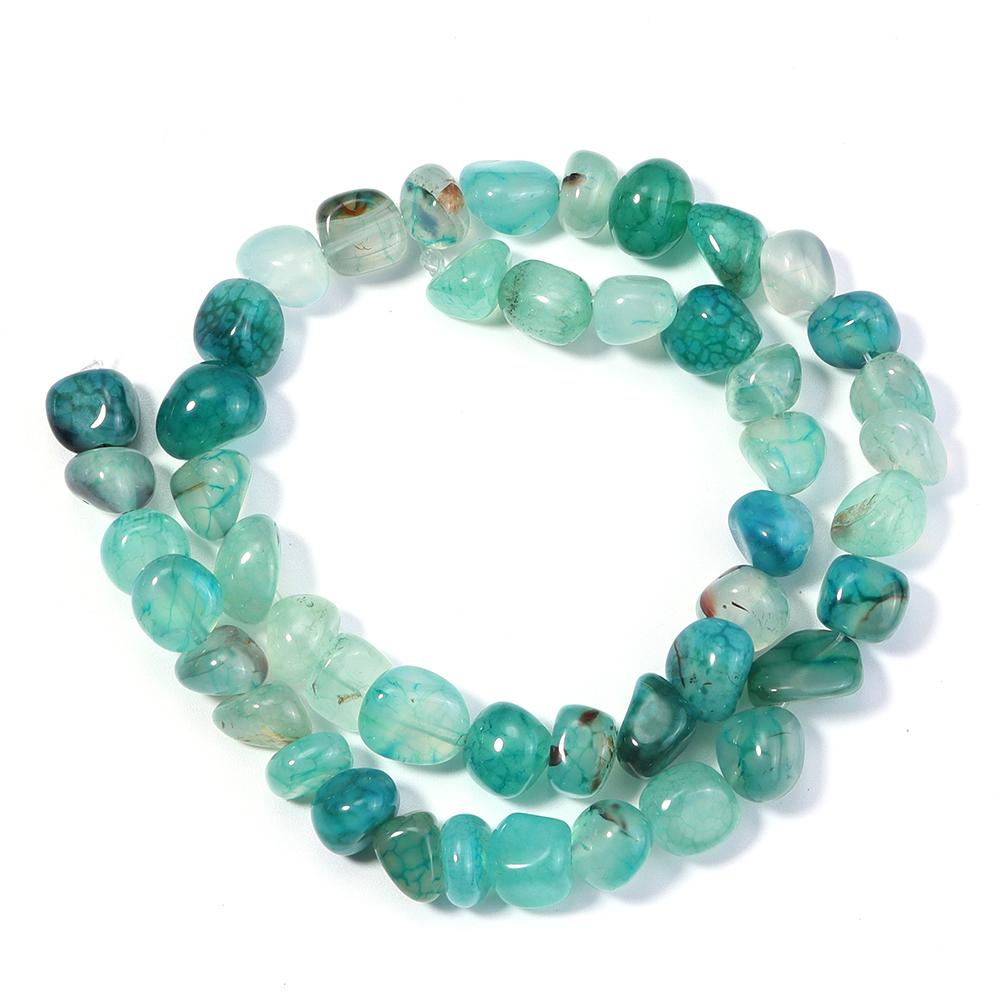 42-46pcs/lot 8-10mm Irregular Agate Beads Natural Stone Beads For Jewelry Making DIY Bracelet Necklace Loose Beads Accessories