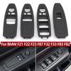 LHD RHD Car Interior Door Window Lifting Switch Panel Cover Replacement For BMW 1 2 4 Series F21 F22 F23 F87 F32 F33 F82 F83