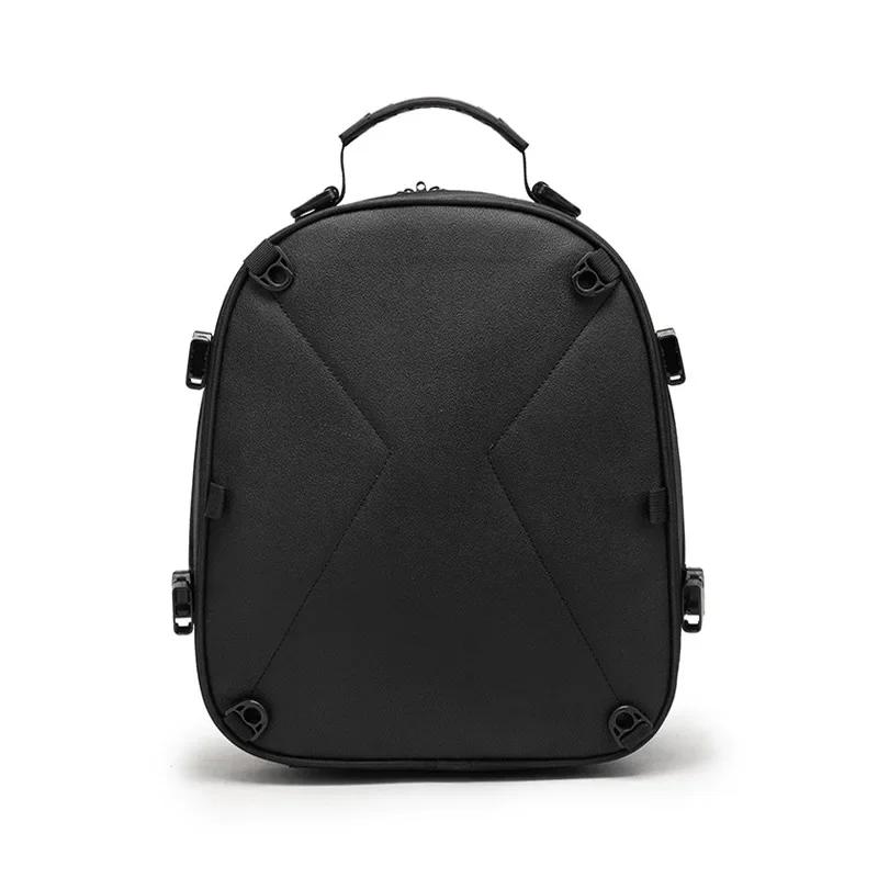 Motorcycle Rear Storage Box - Hard Shell Luggage Bag Large Capacity Shockproof Storage Waterproof Backpack Motorcycle Box