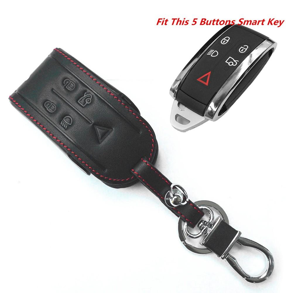 Key Case Cover For JAGUAR XF XK XKR Key Chain Parts