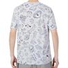 Under Armour All Over Print Crew Neck Pullover Graphic T-Shirt Men Tops White 1361484-014