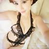 Sexy Lingerie Sexy Three-point Onesie Leopard Print Lace Free-to-wear Suit
