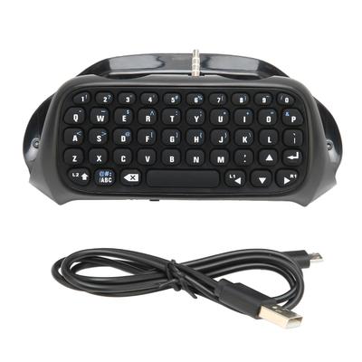 Kabellose Mini-Bluetooth-Tastatur DC 5V Stabil Tragbar Gamepad Nachrichtentastatur für PS4-Controller