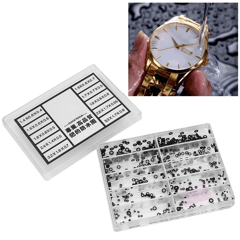 Watch Head Watch Crown Waterproof Ring O Ring Waterproof Seals Watch Repair Tools (A Style)