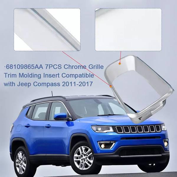 Vhodné pro Jeep Compass 11-16: CH1210111 Sestava mřížky 7 68109865AA