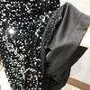 2023 Elegant Metallic Shine Spaghetti Strap Women's Party Dress