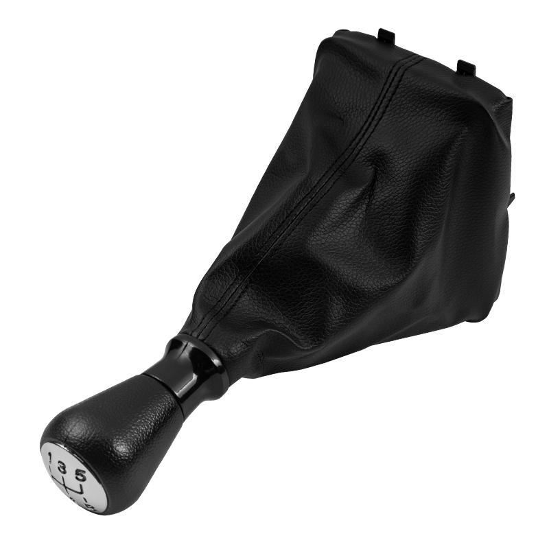 Car Accessories 5 Speed Gear Shift Knob Shifter Lever Stick Gaiter Boot Cover For Peugeot 206 406 Manual