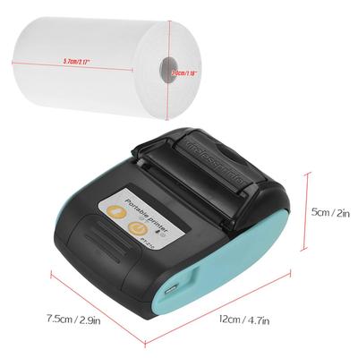 PT-210 58MM Tragbarer Thermodrucker Bluetooth Mini Thermodrucker für Android für IOS tragbarer Drucker für iPhone