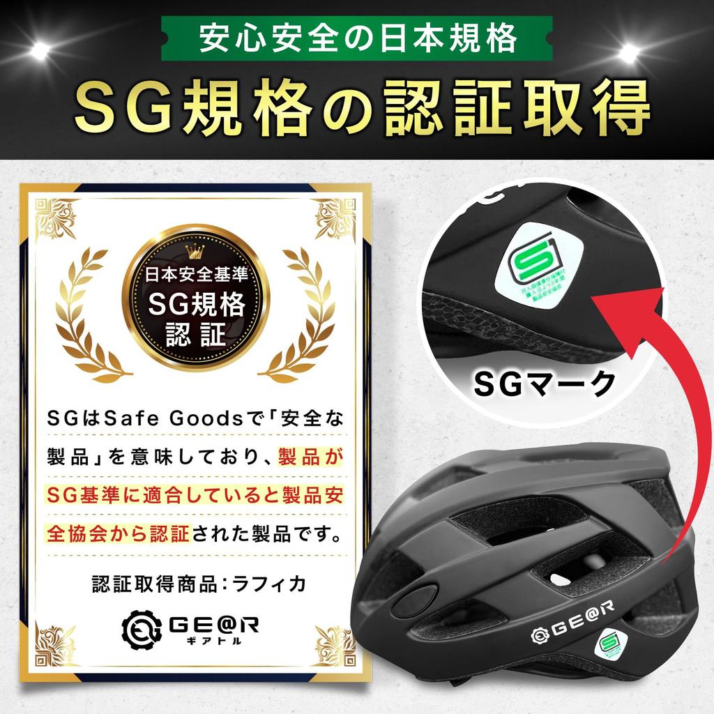 Giatru Lafica SG Easy Magnetic for Road Cross and Asian Fit Helmet, Certified, Attachment, Bicycles, Bikes, Bikes, Commuting, Cycling, (Pink, Large)