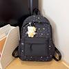 Schoolbag Junior High School High School Student Schoolbag Female Cute Bow Kitten Backpack College Style Cartoon Small Fresh Backpack