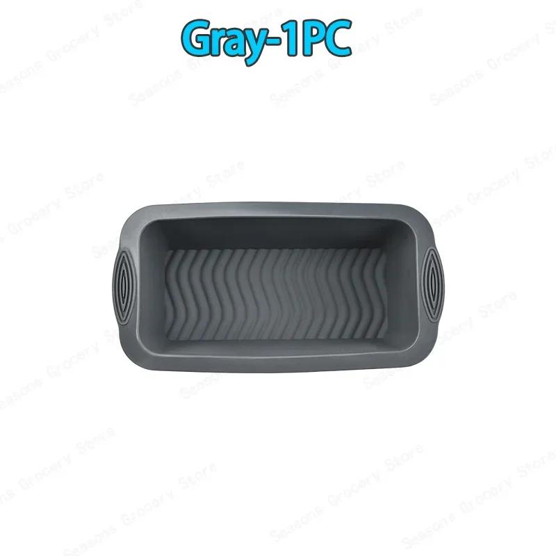 Silikonform för limpa Non-Stick Brödform Kök Brödform Form för Bakning Köttfärslimpa Isblock och Lätt Släpp