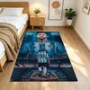 Soccer Player Action Floor Mat Design for Foyer Hallway Study room Dormitory Antislip Carpet Decorate Offices Perfect Gift for Women/Men
