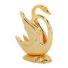 Swan Napkin Holder Golden Swan Design Rustproof Alloy Elegant Style Metal Napkin Holder for Napkin