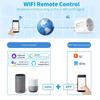 Spina Smart WiFi EU 16A/20A Tuya Presa con Monitoraggio di Potenza con Timer e Controllo Vocale AC 100-240V per Alexa Google Assistant App Smart Life